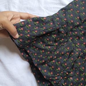 Sezane Floral Skirt