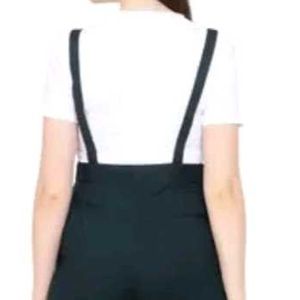 Dark Green Dungaree For Women