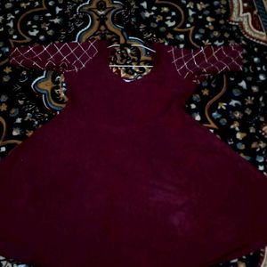 Anarkali Kurti  Back Less