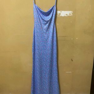 Floral Blue Ditsy Dress