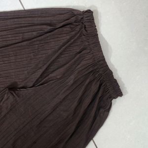 Pleated Plazzo Pants Comfy Wear