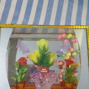 Flower Gift Box Showpiece