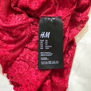 H&M Lace Bodysuit .