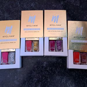 Myglamm Two Of Your Kind Nail Enamel Pack 4