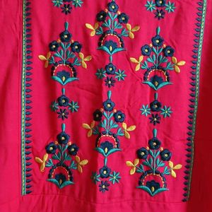 XXL Libas Pink Kurta for Festive/ Daily Wear