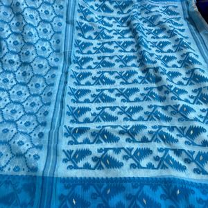 Pure Cotton Jamdani Saree