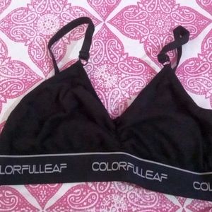 A Black Color Non Padded Bra