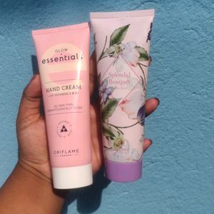 Oriflame 75ml Glow & Perfumed Hand Cream Combo