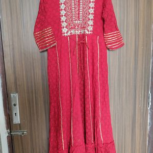 Red Frock For Women