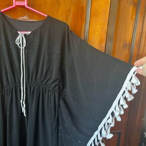 Black Full Size Kaftan