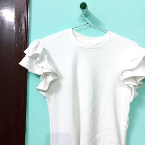 Trendy white Top