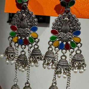 Oxidised Earrings