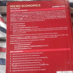 Micro Economics Book