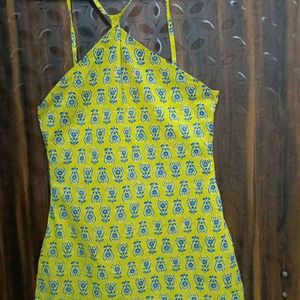 Yellow Kurta Top