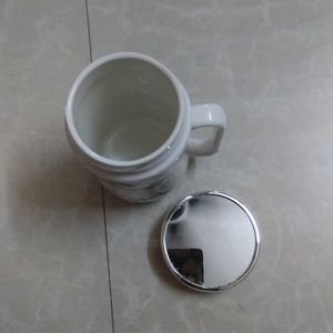 Ceramic Big Mug With Lid