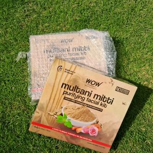 Wow Multani Mitti Facial Kit