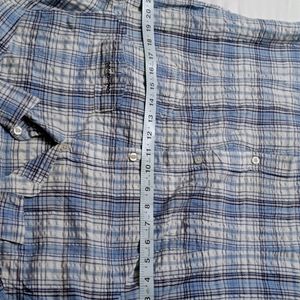 Craghoppers Women Blue Checks Cotton Shirt