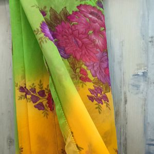 Floral Design Sarees