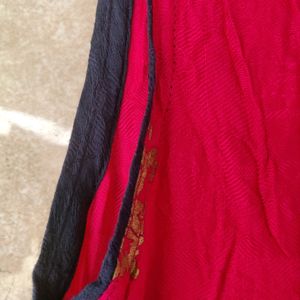 Magenta/Fusha Highlow Kurta