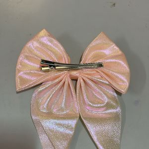 Shimmer Satin Hair Bows For Girls