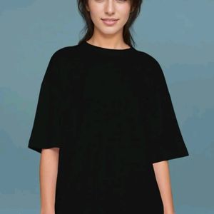 Unisex Oversized Black Tshirt By Kaltendin