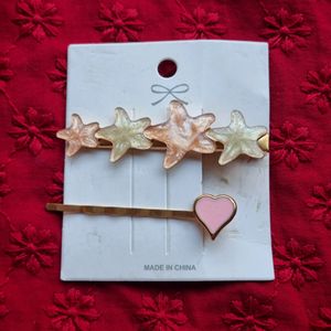 Korean Hair Pins Card Combo Of 4