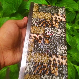 Tiger Print Glosy Women Wallet (Purse)