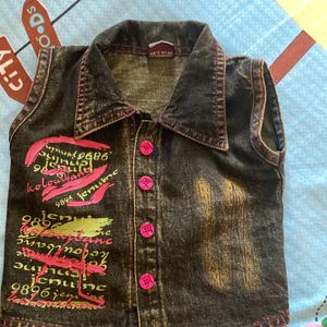 Denim Jacket For Baby Girl Or Boy