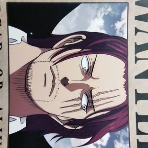 One Piece Shanks Wanted Poster