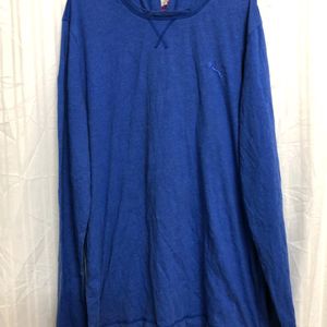 Puma Blue Long Sleeve hoodie