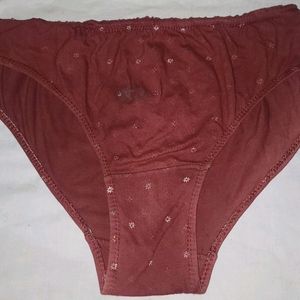 Beautiful Red Panty Used Only Last 3 Times