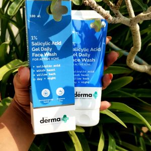 The Derma Co 1% Salicylic Acid Gel Face Wash 100ml