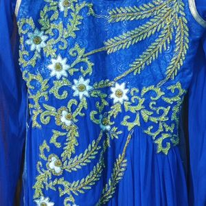 Royal Blue Gown (Size XL)