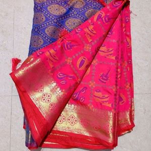 Gujarathi  Silk Saree Patola Fixed Price