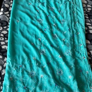 Thread Work Elegant Saree