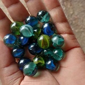 kancha , Glass Marble, (30 Marbles PACK)