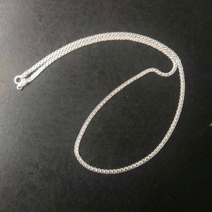 925 Silver Hallmark Flat Highway 🥨 Chain