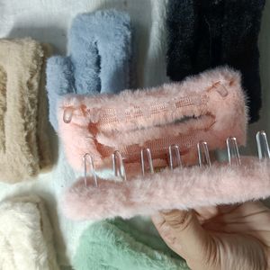 4 Rectangular Fur Claws