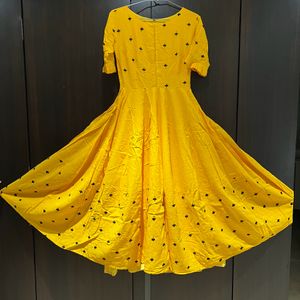 Yellow Flair Dress