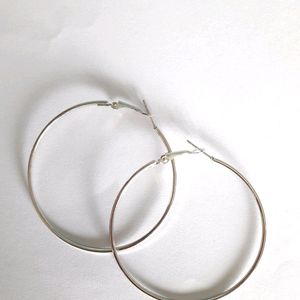 Hoop Earrings Silver