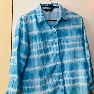 Blue Tie Dye Never Worn Shirt