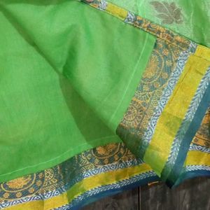 Parrot Green Festive Kurta