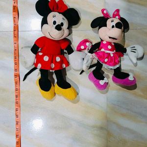 Imported Mini Mouse 🐭 Sister Combo Plushies Toys