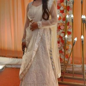 White Fancy Lehnga