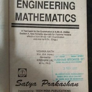 Engineering Mathematics