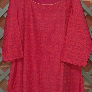 Rose Pink Kurta