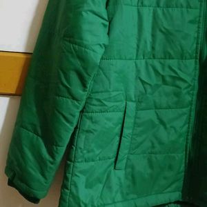 Green Full Sleeves Jacket