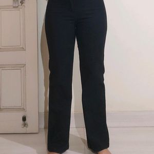 Straight Fit Black Jeans