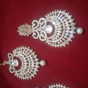 Mangtika & Earrings