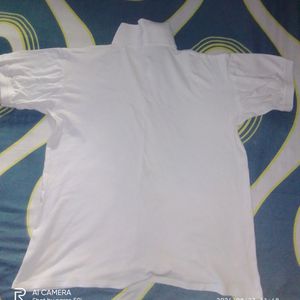 White Polo Shirt For Men